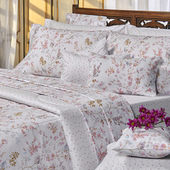 Sabana Danubio Romantica 180 Hilos 1 Plaza Diseño Eve