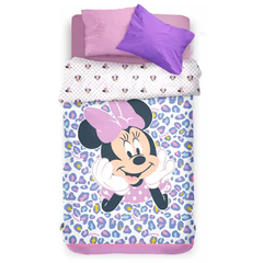 Acolchado Disney Piñata 1 Plaza Diseño Minnie