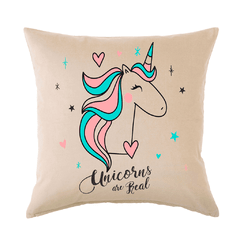 Funda de Almohadon 40x40 VH Fabrics Diseño Unicorns are Real