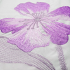 Cortina Baño Teflon Chenille Luxury Diseño Azalea Flower Purpura