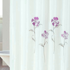 Cortina Baño Teflon Chenille Luxury Diseño Azalea Flower Purpura
