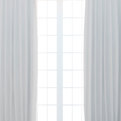 Cortina Ambiente Blackout Textil Kavanagh Color Gris Perla
