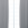 Cortina Ambiente Blackout Textil Kavanagh Color Gris
