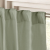 Cortina Ambiente Blackout Textil Kavanagh Color Verde Oliva