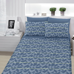 Sabana Kamacolor King Size Diseño Blas