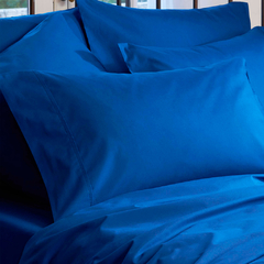 Sabana Cannon Colors 100x100 Algodon 200 Hilos Twin Size Blue