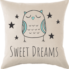 Funda de Almohadon 40x40 VH Fabrics Diseño Sweet Dreams