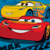 Poncho de Toalla Microfibra Disney Piñata Diseño Cars