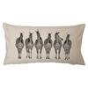 Funda de Almohadon 30x60 VH Fabrics Diseño Cebras