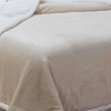 Acolchado Corderito Liso King Size Kavanagh Color Natural