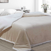 Acolchado Corderito Liso King Size Kavanagh Color Natural