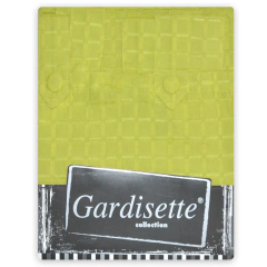Cortina Ambiente Cuadros Gardisette Color Manzana