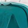 Cover Quilt Kavanagh 1 Plaza Bicolor Agua con Petroleo