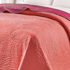 Cover Quilt Kavanagh 1 Plaza Bicolor Fucsia con Coral