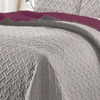 Cover Kavanagh 1 Plaza Bicolor Gris con Bordo C/Funda