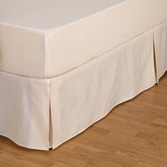 Cubresommier Madras 2,00x2,00 Crudo Gardisette