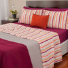 Sabana Arco Iris 1 Plaza 100x100 Algodon Diseño Cuenca