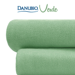 Frazada Polar Lisa Danubio Queen Size Color Verde