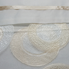 Cortina Baño Teflon Chenille Luxury Diseño Doris Natural