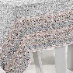 Mantel Fantasia Rectangular 2,50 mts Diseño Eliana