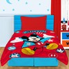 Frazada Disney Piñata Flannel Fleece 1 Plaza Diseño Mickey