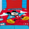 Frazada Disney Piñata Flannel Fleece 1 Plaza Diseño Mickey