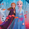 Toallon Playero Disney Piñata Diseño Frozen