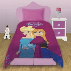 Frazada Disney Piñata Simil Piel 1 Plaza Diseño Frozen