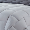 Acolchado King Size Kavanagh Diseño Brick Gris/Negro