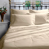 Sabana Cannon Colors 100x100 Algodon 200 Hilos Twin Size Ivory