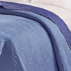 Cover Quilt Kavanagh 1 Plaza Bicolor Lavanda con Violeta