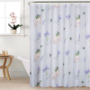 Cortina Baño Lino Diseño Lavander