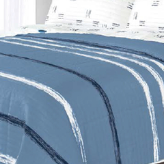 Quilt Kavanagh 2 Plazas Diseño Lines