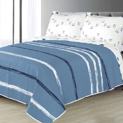 Quilt Kavanagh 2 Plazas Diseño Lines