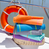Lona Playera Doble Faz Arco Iris con Flecos