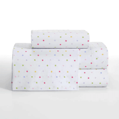 Sabana Cannon Kids Cuna Funcional Diseño Lunares