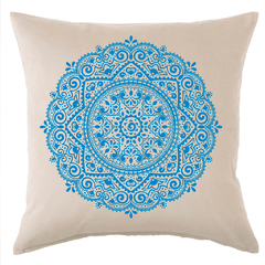 Funda de Almohadon 40x40 VH Fabrics Diseño Mandala 4
