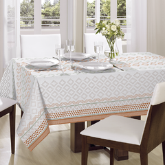 Mantel Fantasia Rectangular 2,50 mts Diseño Terra