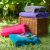Toallon Playero con Flecos Palette Urban Diseño Sun