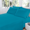 Sabana Prata Lisa Queen Size Color Petroleo