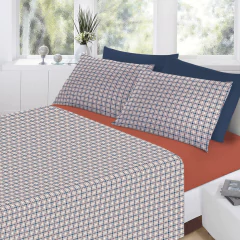 Sabana Fantasia 1 Plaza 100x100 Algodon Diseño Pisa
