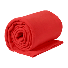 Frazada Polar Lisa Danubio King Size Color Rojo