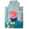 Poncho de Toalla Microfibra Disney Piñata Diseño Peppa 3