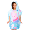 Poncho de Toalla Microfibra Disney Piñata Diseño Peppa 3