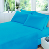 Sabana Prata Lisa 2 Plazas Color Turquesa