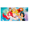 Toallon Playero Microfibra Disney Piñata Diseño Princesas