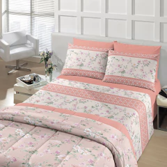 Sabana Fantasia 1 Plaza 100x100 Algodon Diseño Ravena