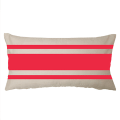 Funda de Almohadon 30x60 VH Fabrics Diseño Raya Ancha