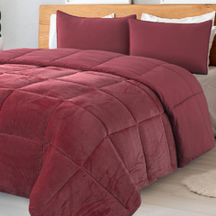 Acolchado 2 Plazas Kavanagh Soft Color Rojo
