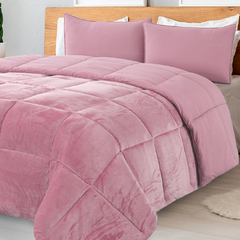 Acolchado 1 Plaza Kavanagh Soft Color Rosa